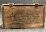 Logansport Indiana Premium Lager Beer & Pale Extra Wood Crate