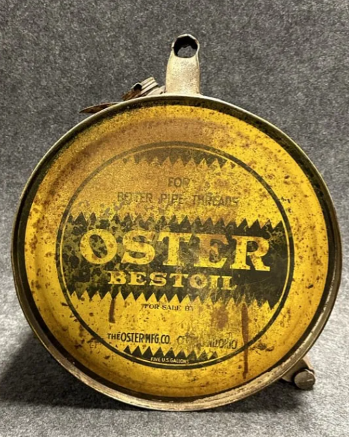 Oster Bestoil Cleveland Ohio Rocker 5 Gallon SST Motor Oil Can
