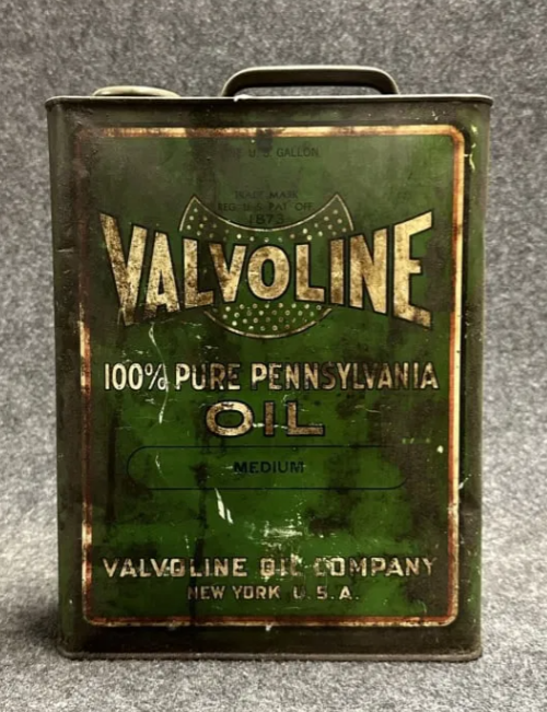 Valvoline Slim 1 Gallon Oil Can