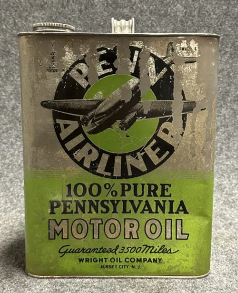 Penn Airliner 100% Pure Pennsylvania Two Gallon Motor Oil Can