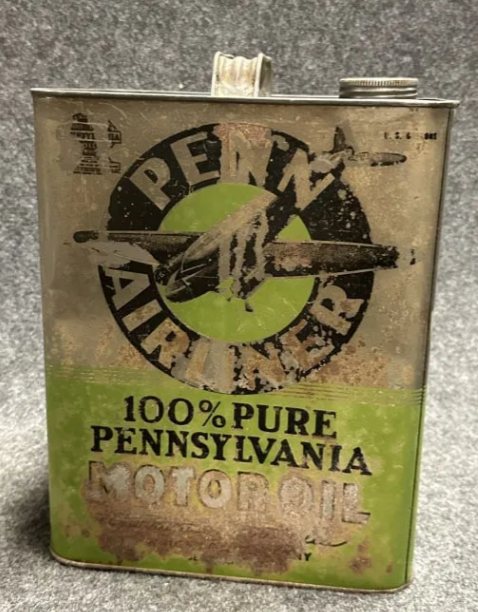 Penn Airliner 100% Pure Pennsylvania Two Gallon Motor Oil Can