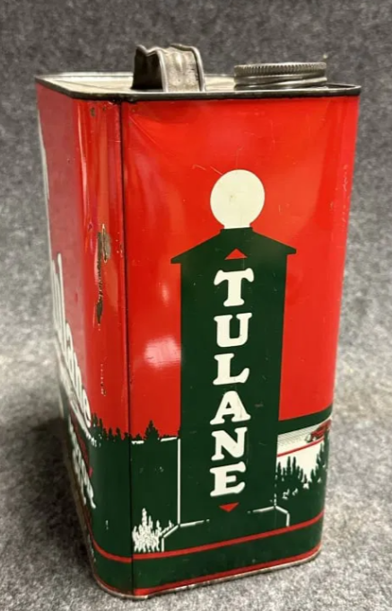 Tulane Motor Oil Two Gallon Can