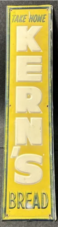 Kern’s Bread SST Embossed Sign