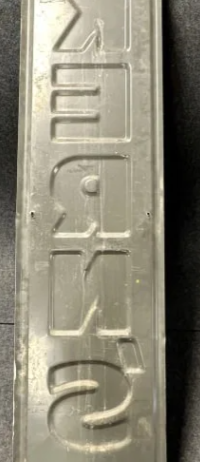 Kern’s Bread SST Embossed Sign