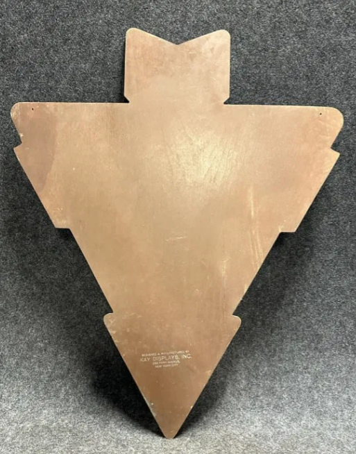 Ice Cold Drink Coca Cola Kay Products Wood Arrow Sign