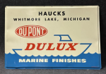Dupont Dulux Marine Finishes Whitmore Lake Michigan Paint SST Sign