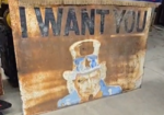 Uncle Sam I Want You SST Sign