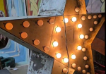 Double-Sided Metal Flashing Star