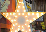 Double-Sided Metal Flashing Star