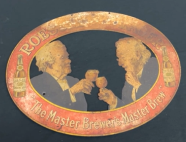 Roessle Premium Lager Beer Die-Cut SST Sign