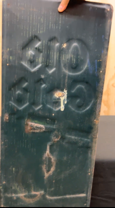 Old Gold Cigarettes SST Embossed Tobacco Sign