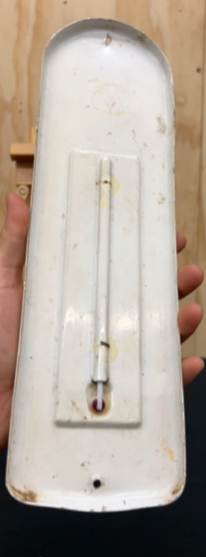 IH International Harvester Knauf Hardware Ladd Illinois SST Tube Thermometer