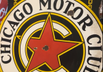 AAA Chicago Motor Club Bonded Service Station DSP Sign