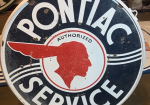 Pontiac Service Full Feather DSP 42-inch Sign