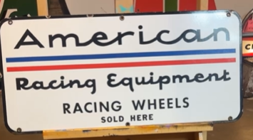 American Racing Equipment Racing Wheels SSP Sign