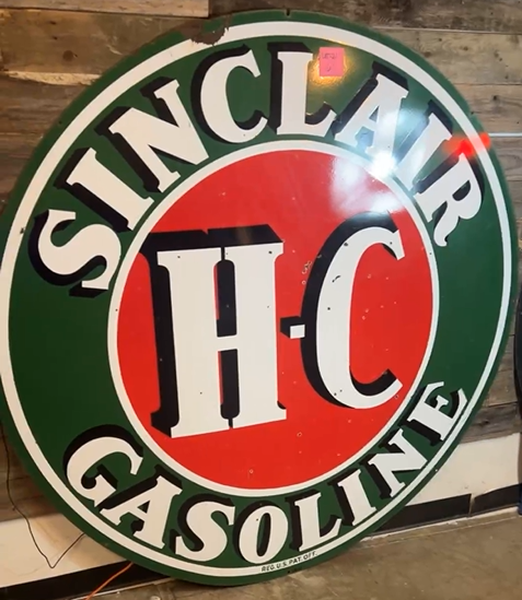 Sinclair Gasoline H-C DSP 6 Foot Sign