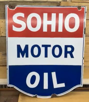 Sohio Motor Oil DSP Sign