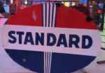 Standard Gasoline DSP Service Station Oval Sign