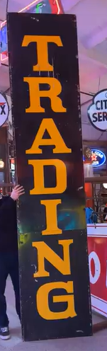 Trading Post Vertical SSP Sign Arizona