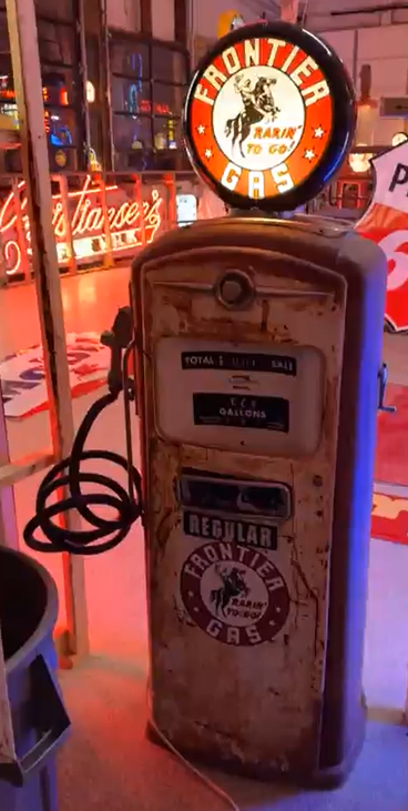 Frontier Gasoline Bennett Gas Pump