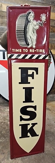 Fisk Time to Re-Tire SST Vertical Sign