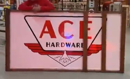 ACE Hardware Stores SST 8 Foot Sign