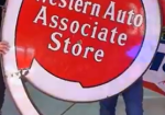 Western Auto Associate Store DSP Sign in Original Ring