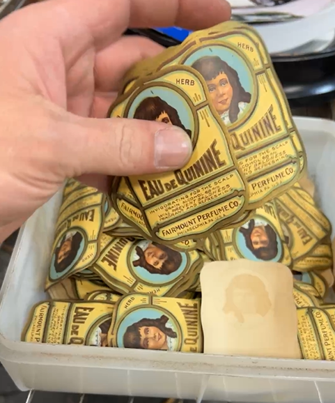 Eau de Quinine Labels Fairmount Perfume Philadelphia PA