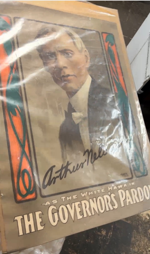 The Governor’s Pardon Paper Movie or Play Poster