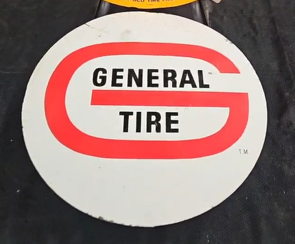 General Tire SST Round Tire Insert Sign with Tabs