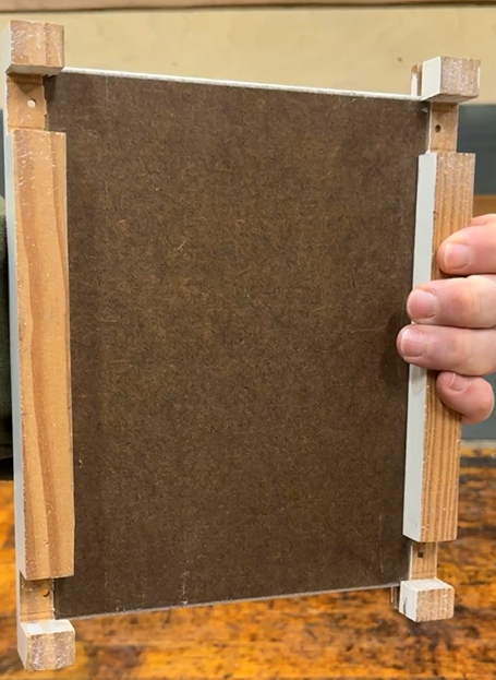 7Up Seven Bubble Masonite Sign