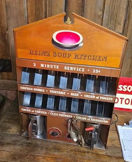 Heinz Soup Kitchen Can Sales Display and Soup Warmer