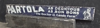 Partola The Doctor in Candy Form SSP Strip Sign