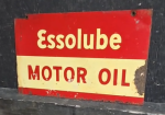 Essolube Motor Oil DST Sign