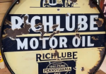 Richlube Motor Oil 100% Pennsylvania 24 Inch DSP Sign