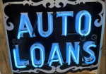 Auto Loans SSP Neon Sign