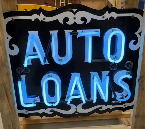 Auto Loans SSP Neon Sign