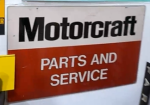 Motorcraft Parts and Service DST Sign