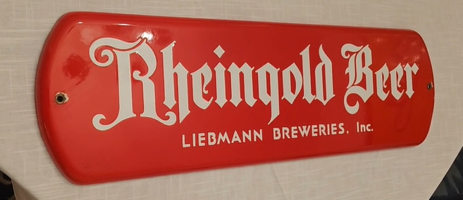 Rheingold Beer SSP Sign