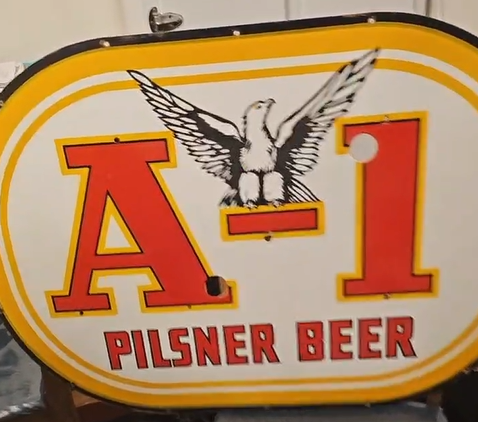 A-1 Pilsner Beer SSP Neon Skin Sign
