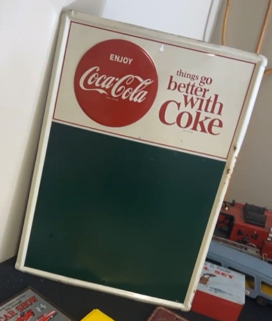 Things Go Better With Coke SST Menu Board