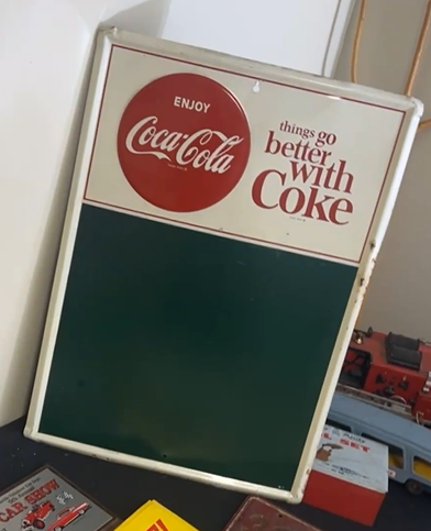 Things Go Better With Coke SST Menu Board