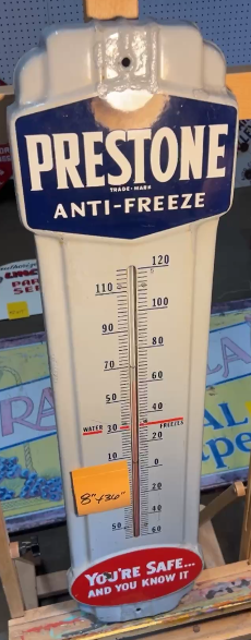 Prestone Anti-Freeze You’re Safe SSP Tube Thermometer