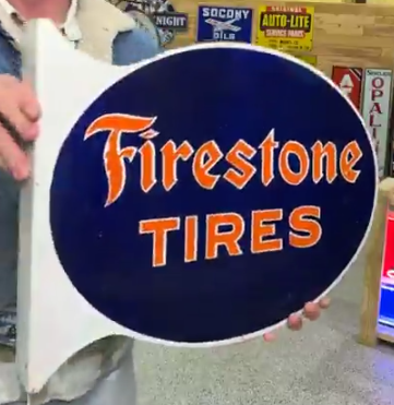 Firestone Tires DSP Flange Sign