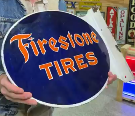 Firestone Tires DSP Flange Sign