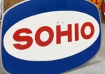 Sohio Gasoline SSP 6 Foot Sign