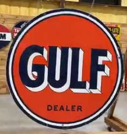 Gulf Dealer DSP 66″ Inch Diameter Sign