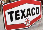 Texaco Gasoline Tomahawk DSP 86 Inch Sign