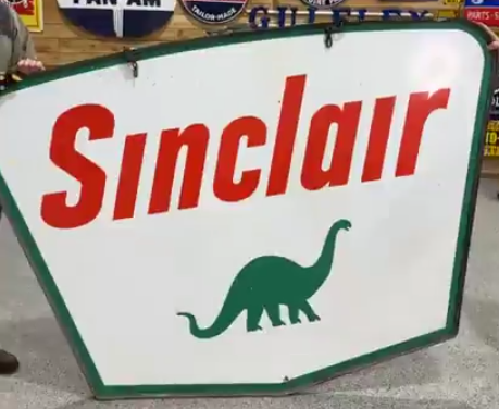 Sinclair Gasoline DSP 7 Foot Service Station Sign