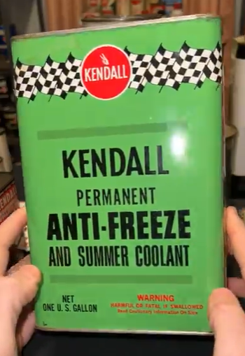 Kendall Permanent Anti-Freeze SST One Gallon Can